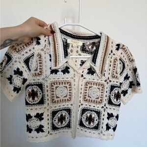 Crochet Cropped Top